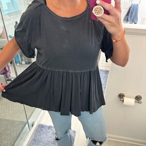 Vintage oversized free people tshirt